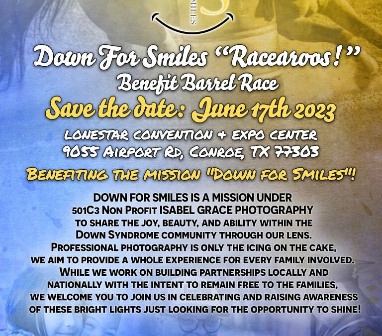 Down for Smiles Racearoos Barrel Race – June 17, 2023