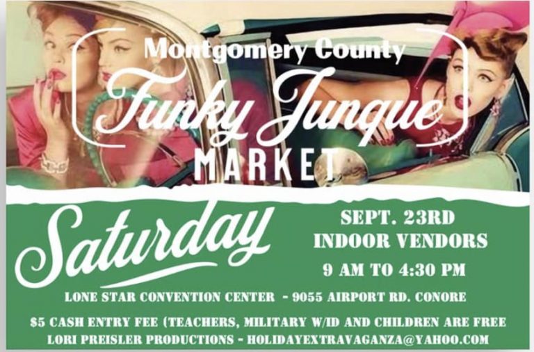 Montg. Co. Funky Junque Market – Sept 23, 2023
