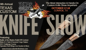 Texas custom knife show 2026 | lone star convention expo center Texas Custom Knife Show 2026